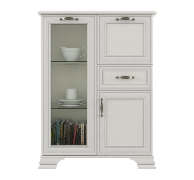 TIFFANY комод з баром 1d1w1s1b woodline крем
