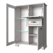 TIFFANY комод з баром 1d1w1s1b woodline крем