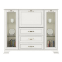 TIFFANY комод з баром 2w3s1b woodline крем
