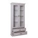 TIFFANY вітрина 2w2s woodline крем