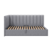 Ліжко кутове Престон з механізмом