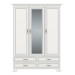 TIFFANY шафа з дзеркалом 3d4s woodline крем
