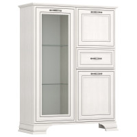 TIFFANY II комод з баром 1d1w1s1b fineline крем