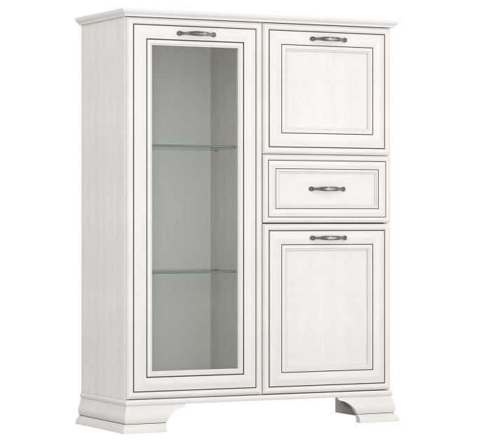 TIFFANY II комод з баром 1d1w1s1b fineline крем