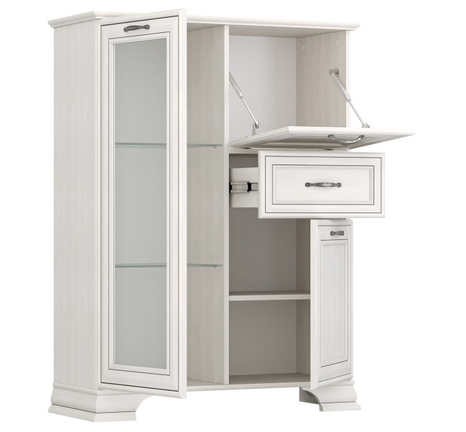TIFFANY II комод з баром 1d1w1s1b fineline крем