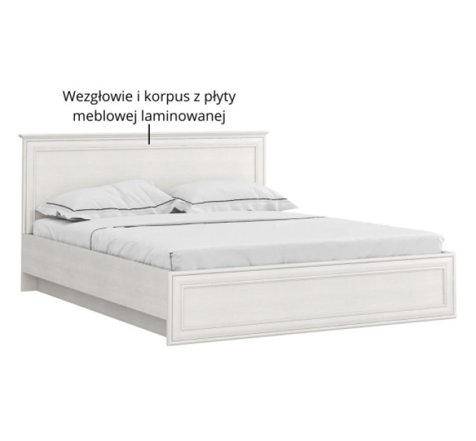 TIFFANY II ліжко 160 fineline крем