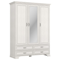 TIFFANY II шафа з дзеркалом 3d4s fineline крем