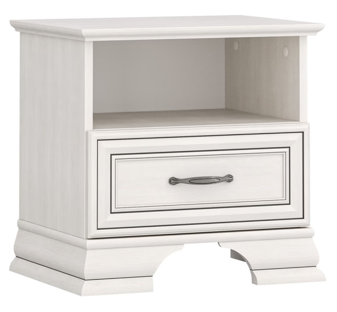 TIFFANY II шафка приліжкова 1s fineline крем